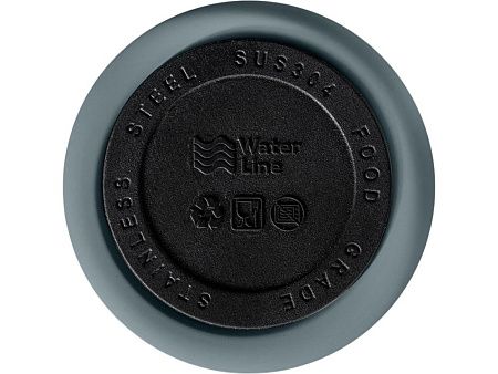 Вакуумная термокружка c кнопкой «Guard», soft-touch, 400 мл, тубус