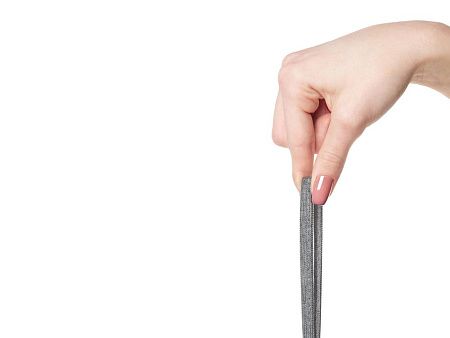 Прозрачная косметичка «Leony» из ПВХ и ткани