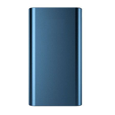 Внешний аккумулятор AMARANTH 10MDQ , 10000 мАч, металл, синий