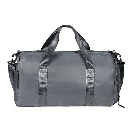 Сумка спортивная "Gym"; серая; 45х21х20 см; полиэстер