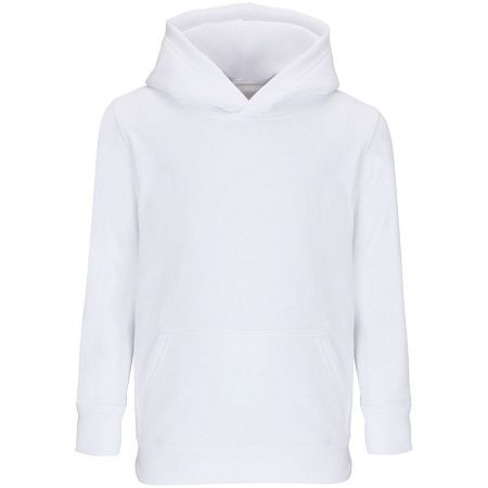 Худи детское Condor Kids, белое, размер 10 лет (130-140 см)
