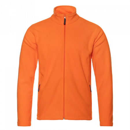 Толстовка унисекс STAN на молнии микрофлис 200, 21R, Оранжевый,  (28/1)  (46/S)