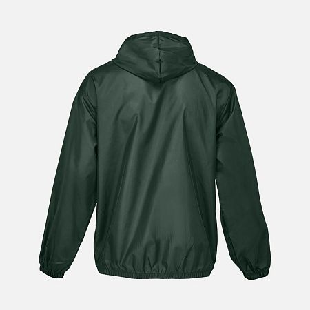 Ветровка унисекс Shield, темно-зеленая, размер XS