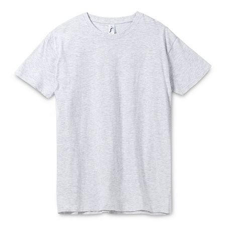 Футболка унисекс Regent 150, светло-серый меланж, размер XXS