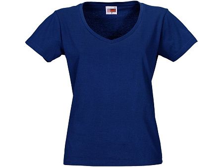 Футболка "Heavy Super Club" женская с V-образным вырезом