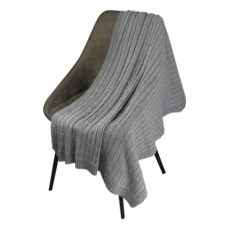 Плед Fado вязаный, красный (без подарочной коробки)