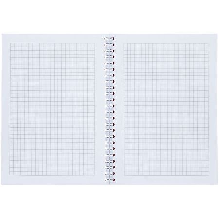 Блокнот Salvador в клетку, синий