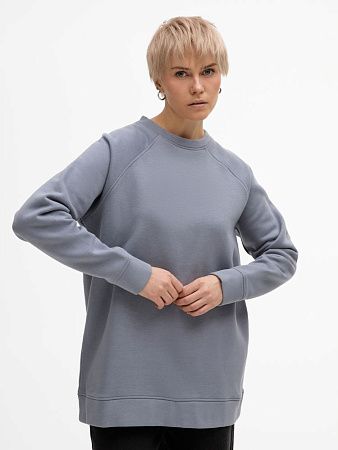 Свитшот унисекс S1, серый, размер XS/S