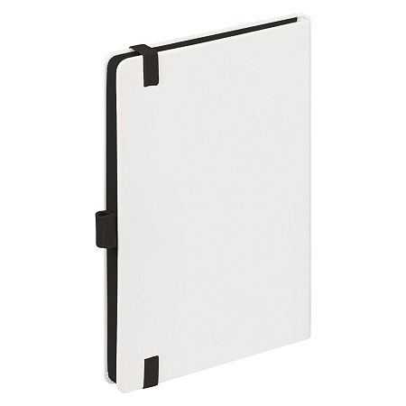 Ежедневник Arctic недатированный, белый/черный