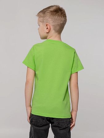Футболка детская T-Bolka Kids, зеленое яблоко, размер 6 лет (106-116 см)
