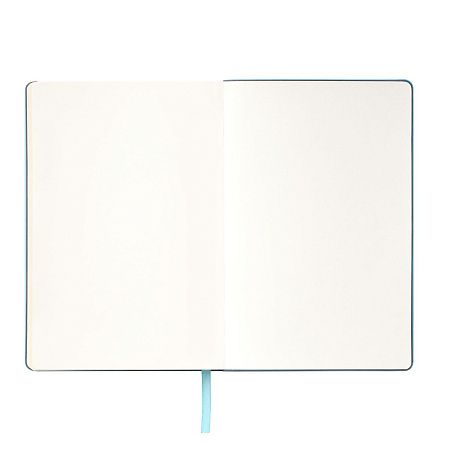 Ежедневник Спарк (Spark) недатированный, лазурный (без упаковки, без стикера, с серой подложкой)