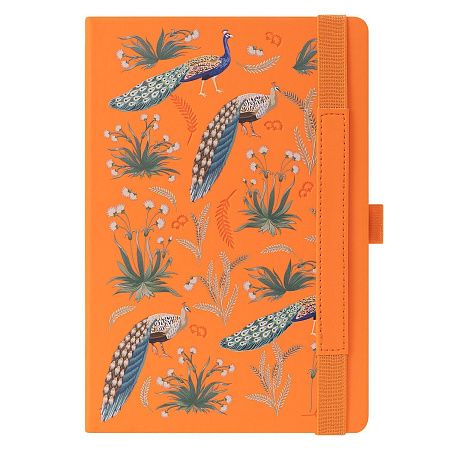 Ежедневник Альфа (Alpha) недатированный, оранжевый/оранжевый