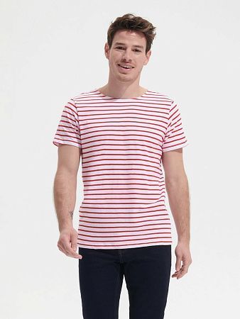 Футболка Miles Men серая с желтым, размер S