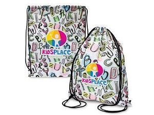 Рюкзак-мешок с возможностью полноцветной печати, цвет: белый