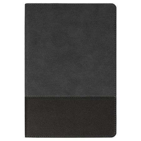 Ежедневник Flexy Treviso Nuba Sand Color А5, серый/черный, недатированный, в гибкой обложке