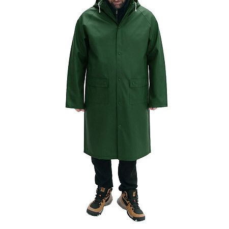 Дождевик Belfast Bi-color, материал PVC, размер XL-XXL, темно-зеленый-черный