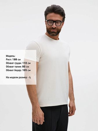 Футболка Imperial 190, молочно-белая, размер 3XL