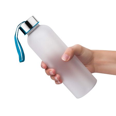 Бутылка для воды VERONA PET SOFT 550мл Голубая 6262.12