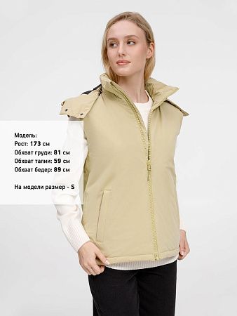 Жилет унисекс Sfera, бежевый, размер S