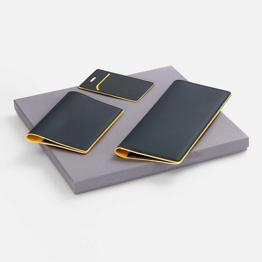 Набор Multimo Simple, черный с желтым