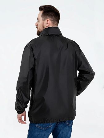 Ветровка унисекс Shift, черная, размер M