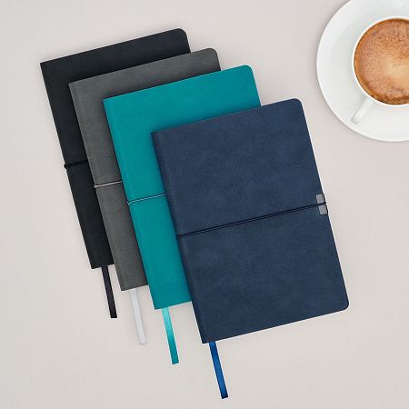 Ежедневник Ин Велюр (In Velour) недатированный, серый