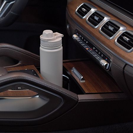 Термобутылка вакуумная герметичная Savona, бежевая