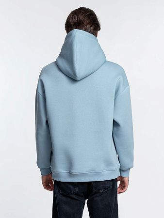 Худи Kulonga Oversize, серо-голубое, размер XS/S