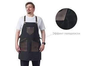 Фартук из канваса с карманами