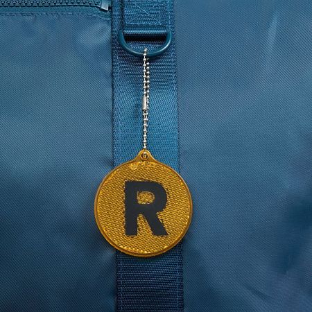 Пешеходный светоотражатель «Круг», оранжевый