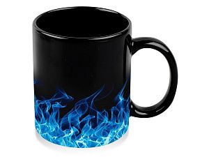 Кружка «Газ», цвет: черный