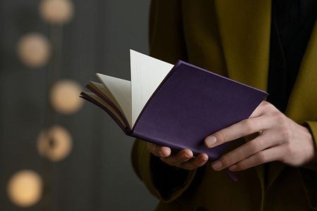 Ежедневник Flat Mini, недатированный, красный