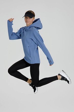 Худи унисекс Begi, синее, размер M