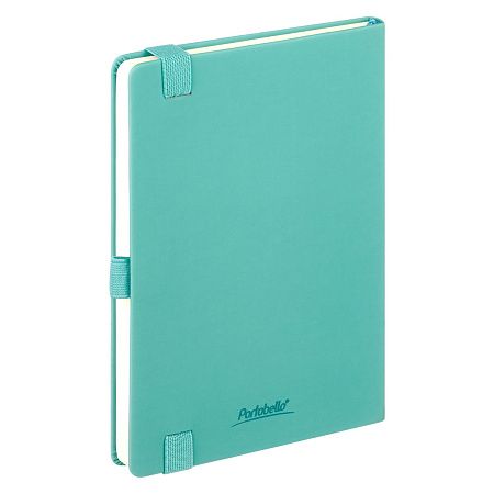 Ежедневник Alpha недатированный, серый/бирюзовый