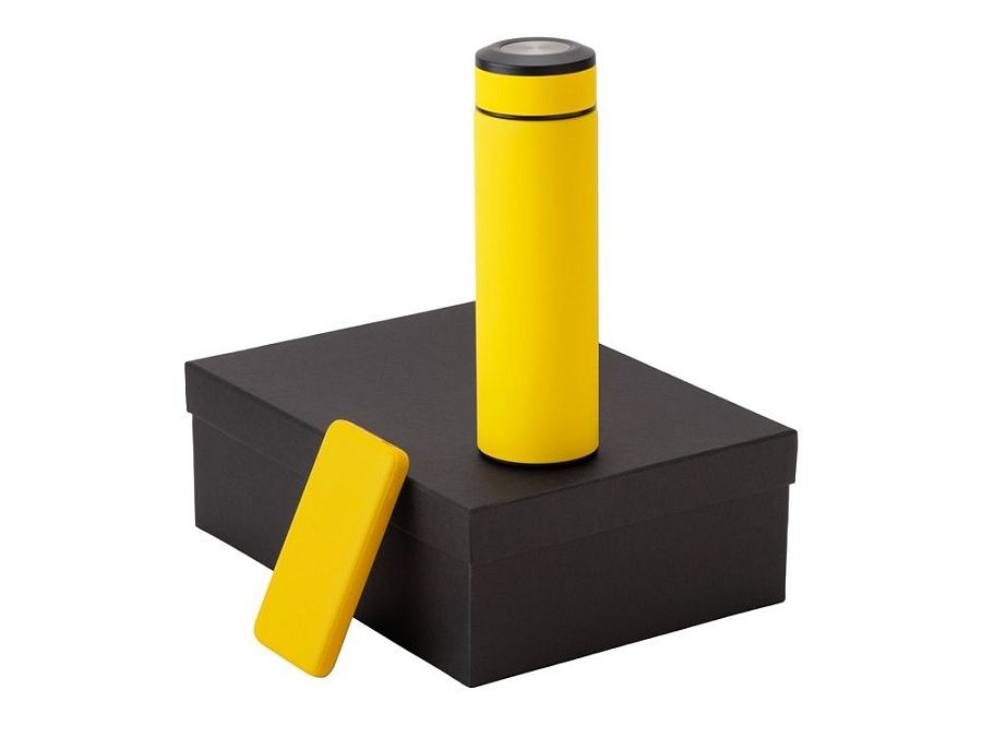 Подарочный набор "COLOR IT" c термосом и повербанком