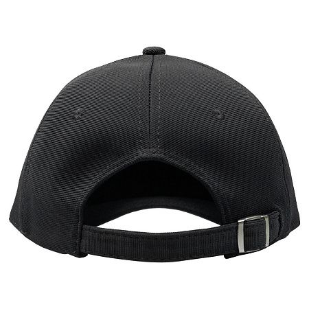Кепка 5-панельная Ottoman 300, полиэстр, c черным сендвичем, черная