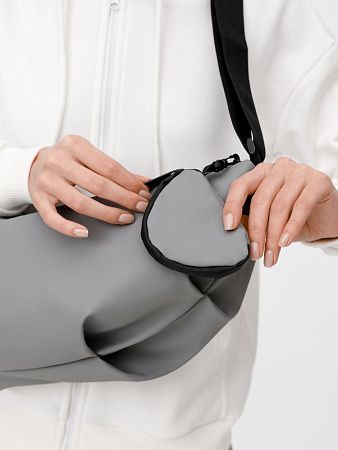 Сумка через плечо Altro, серая