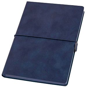 Ежедневник A5 недатированный Massimo в мягком переплёте, черный