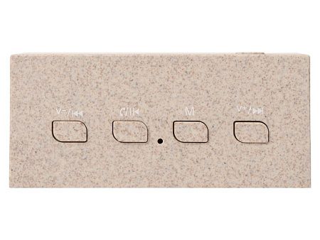 Портативная колонка «Wheatty» из пшеничной соломы