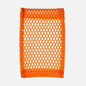 Карман из крупной сетки Pose, оранжевый неон