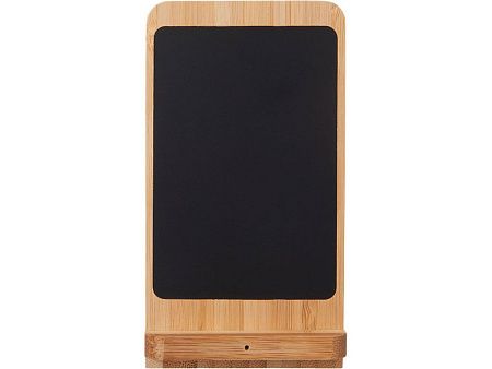 Беспроводное зарядное устройство 2-в-1 с подсветкой лого «Reedia S4», 15 Вт