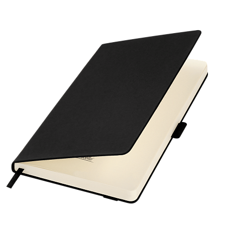Ежедневник Альфа (Alpha) недатированный, черный/бежевый