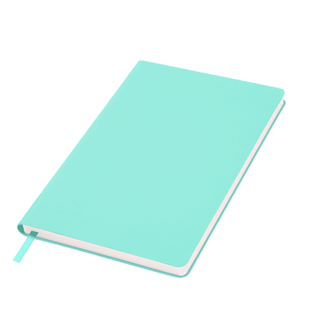 Ежедневник Spark недатированный, мятный (с упаковкой, со стикерами)