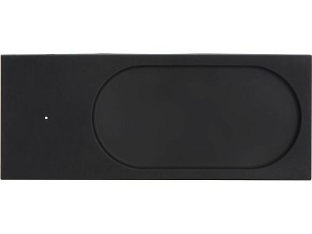 Беспроводное настольное зарядное устройство «Glide» с подсветкой, soft-touch