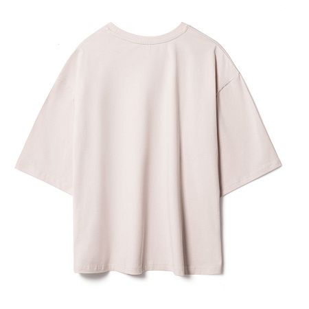 Футболка унисекс оверсайз Street Vibes, бежевая, размер M/L