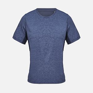 Футболка спортивная унисекс Storm, черная под нанесение