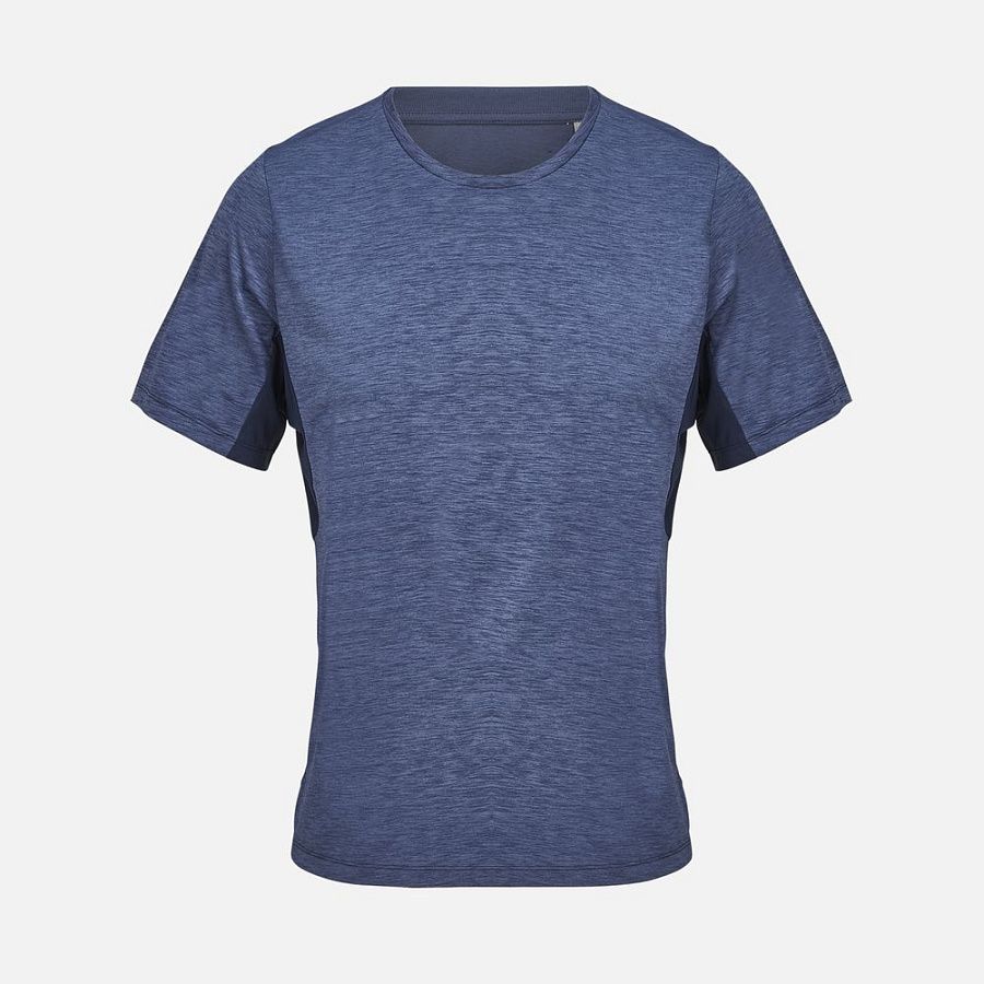 Футболка спортивная унисекс Storm, черная под нанесение