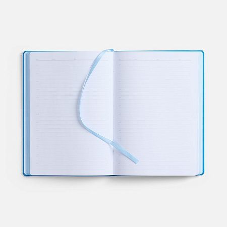 Ежедневник Peel, недатированный, голубой