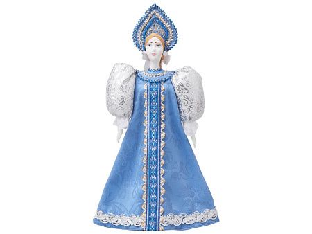 Подарочный набор: кукла фарфоровая, мёд с гецким орехом