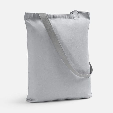 Шопер B4, серый с серыми ручками